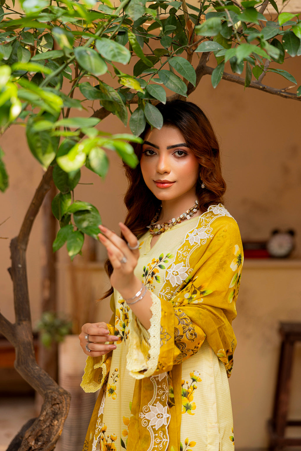 EMBROIDERED 3 PC LAWN
