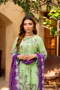 EMBROIDERED 3 PC LAWN