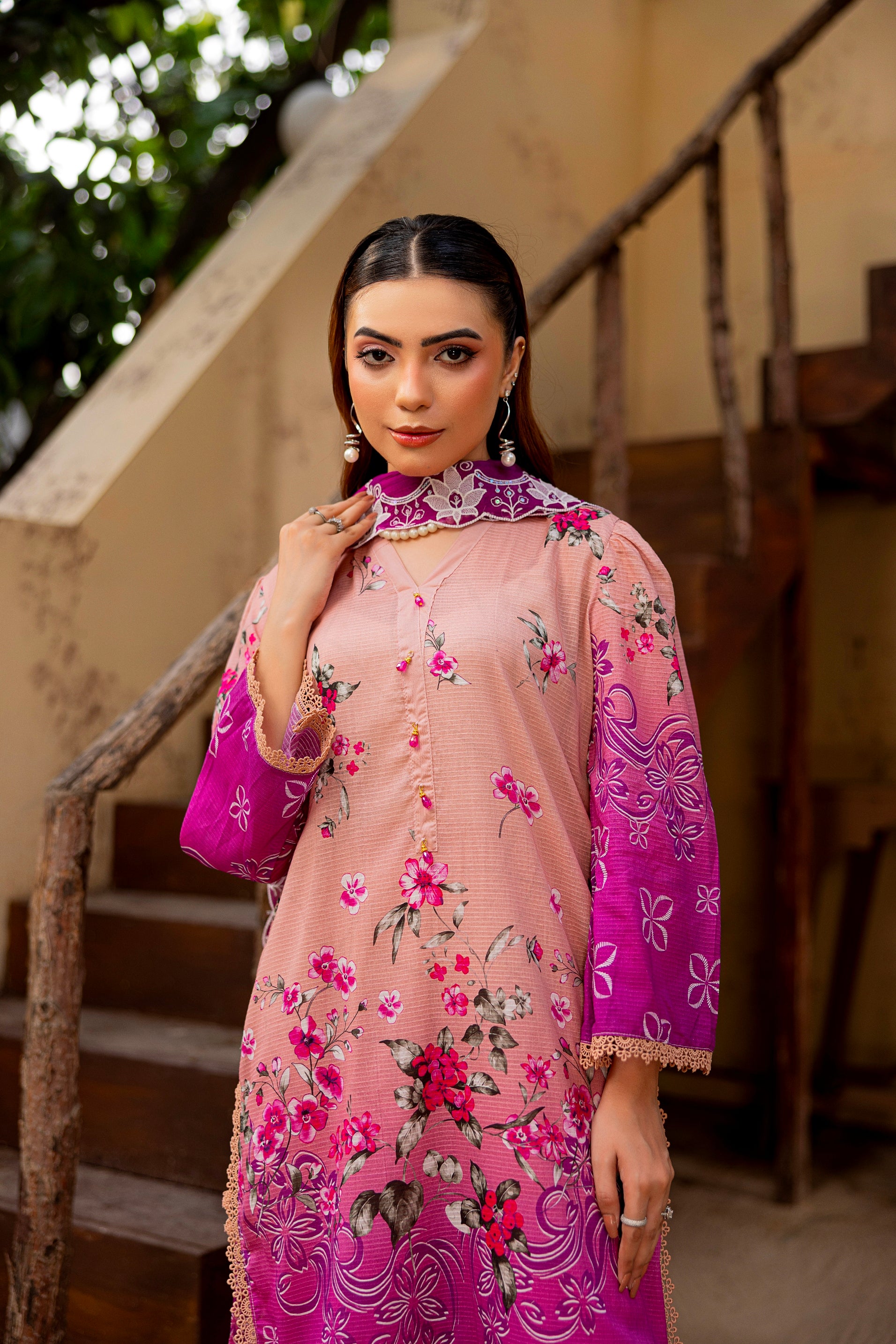 EMBROIDERED 3 PC LAWN
