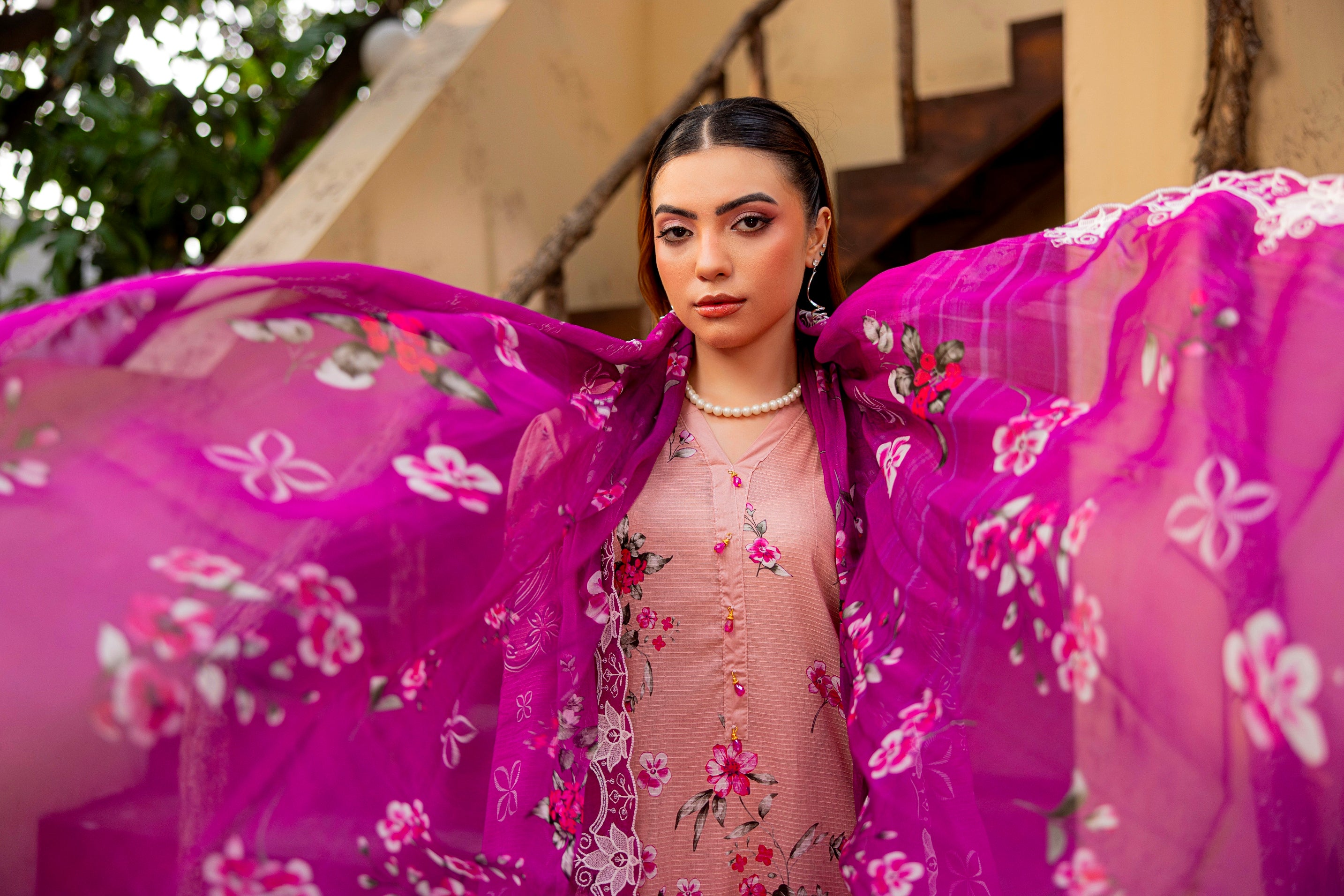 EMBROIDERED 3 PC LAWN