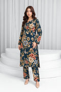 Digital Print Linen 2pc D-5