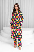 Digital Print Linen 2pc D-13