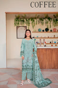 EMBROIDERED 3 PIECE SUIT