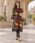 Sapphire Gold ALLOVER Slub linen 2pc