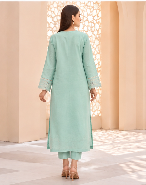 Full Length Embroidered Kaftan for Women