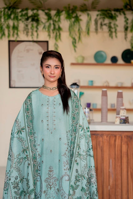 EMBROIDERED 3 PIECE SUIT