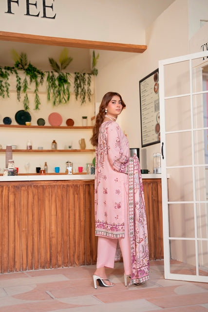 EMBROIDERED 3 PIECE SUIT