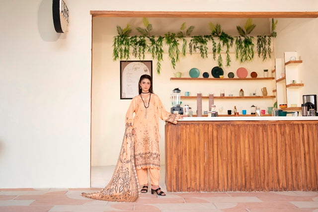 EMBROIDERED 3 PIECE SUIT