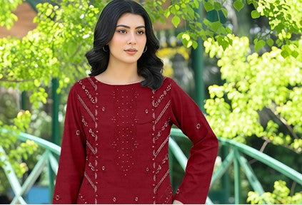 FULL EMBROIDERED SHIRT