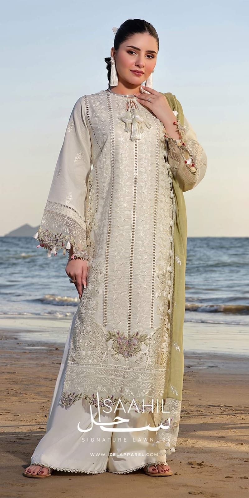 Embroidered Lawn 3 Piece Collection