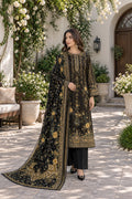 Premium Digital Printed Linen 3-Piece Suit for Women
