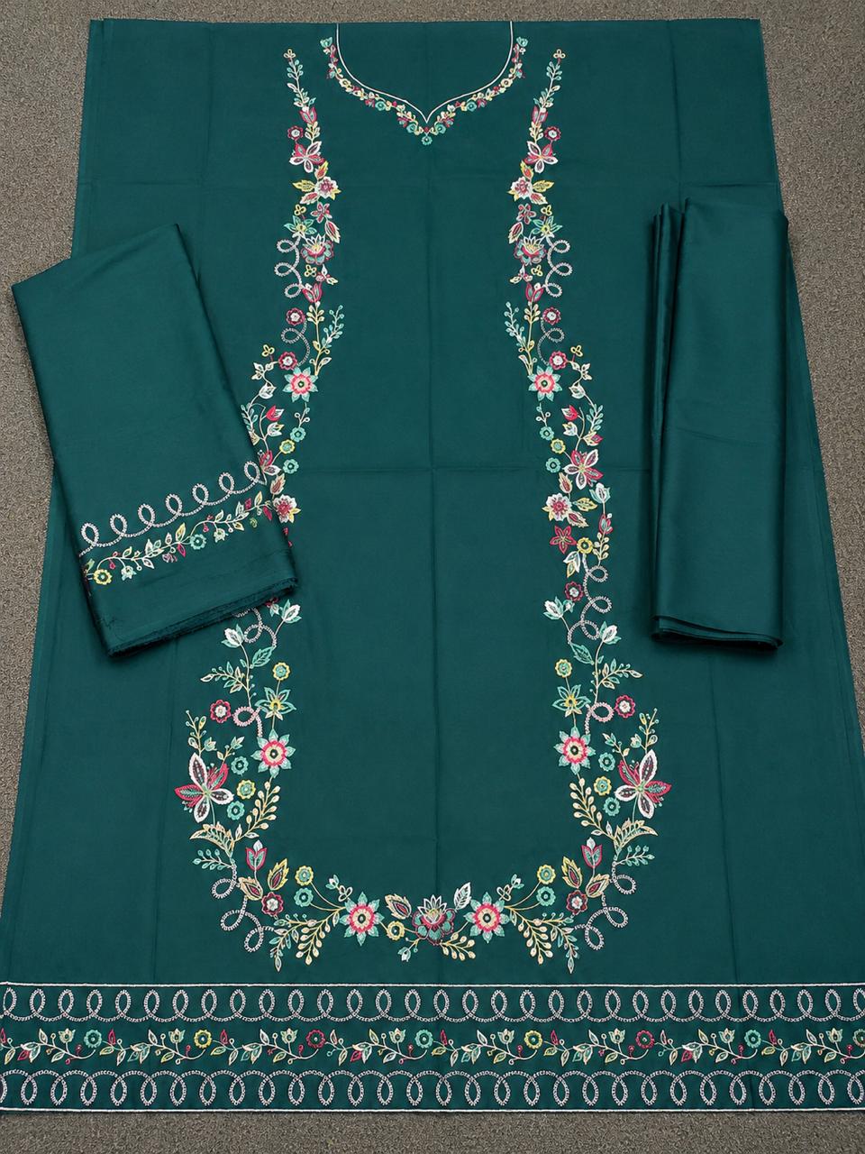Full Length Embroidered Kaftan for Women