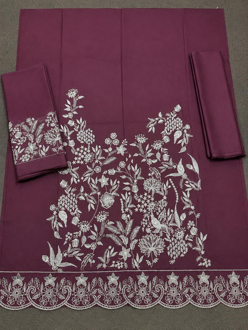 Full Length Embroidered Kaftan for Women