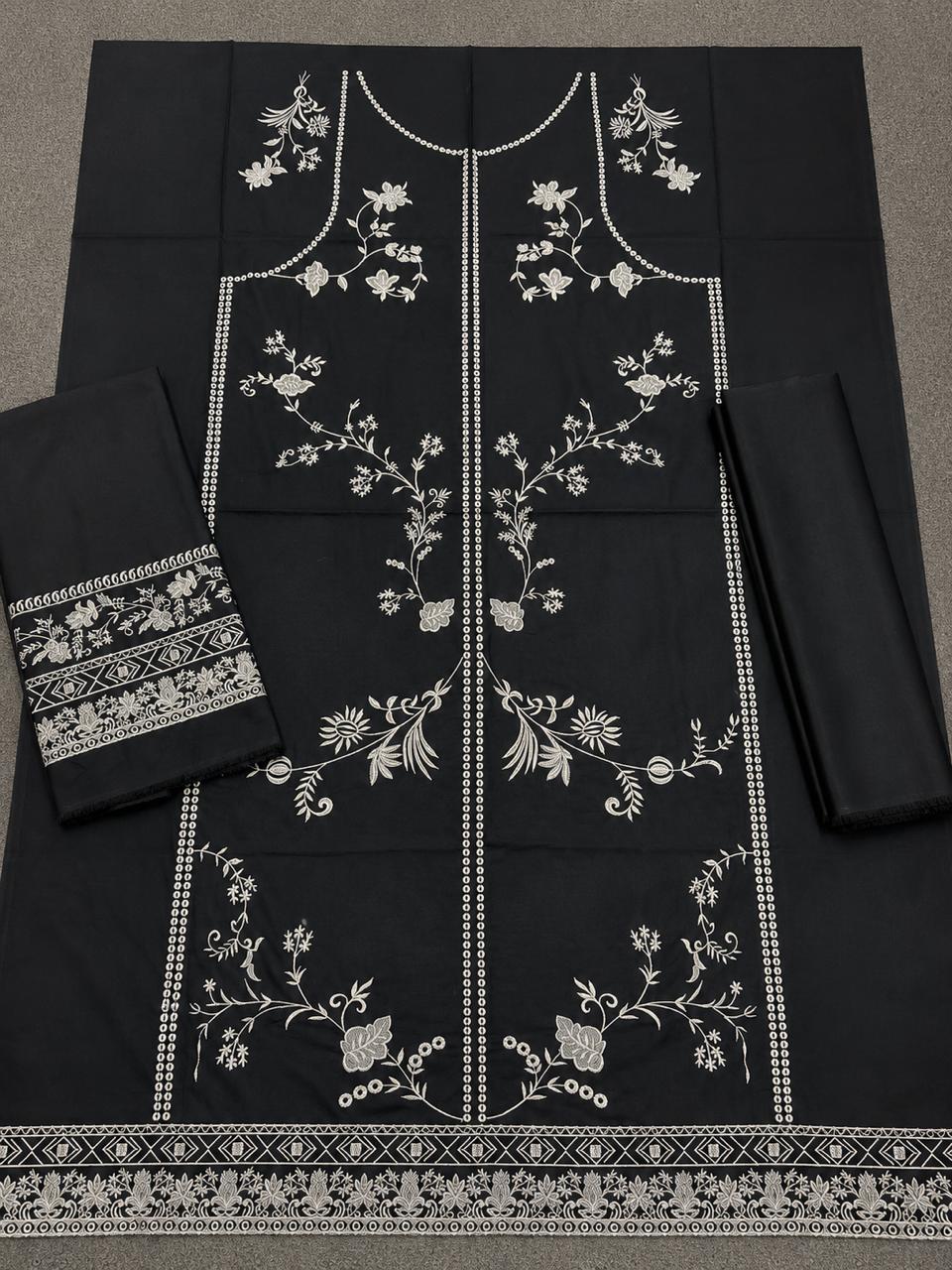 Full Length Embroidered Kaftan for Women