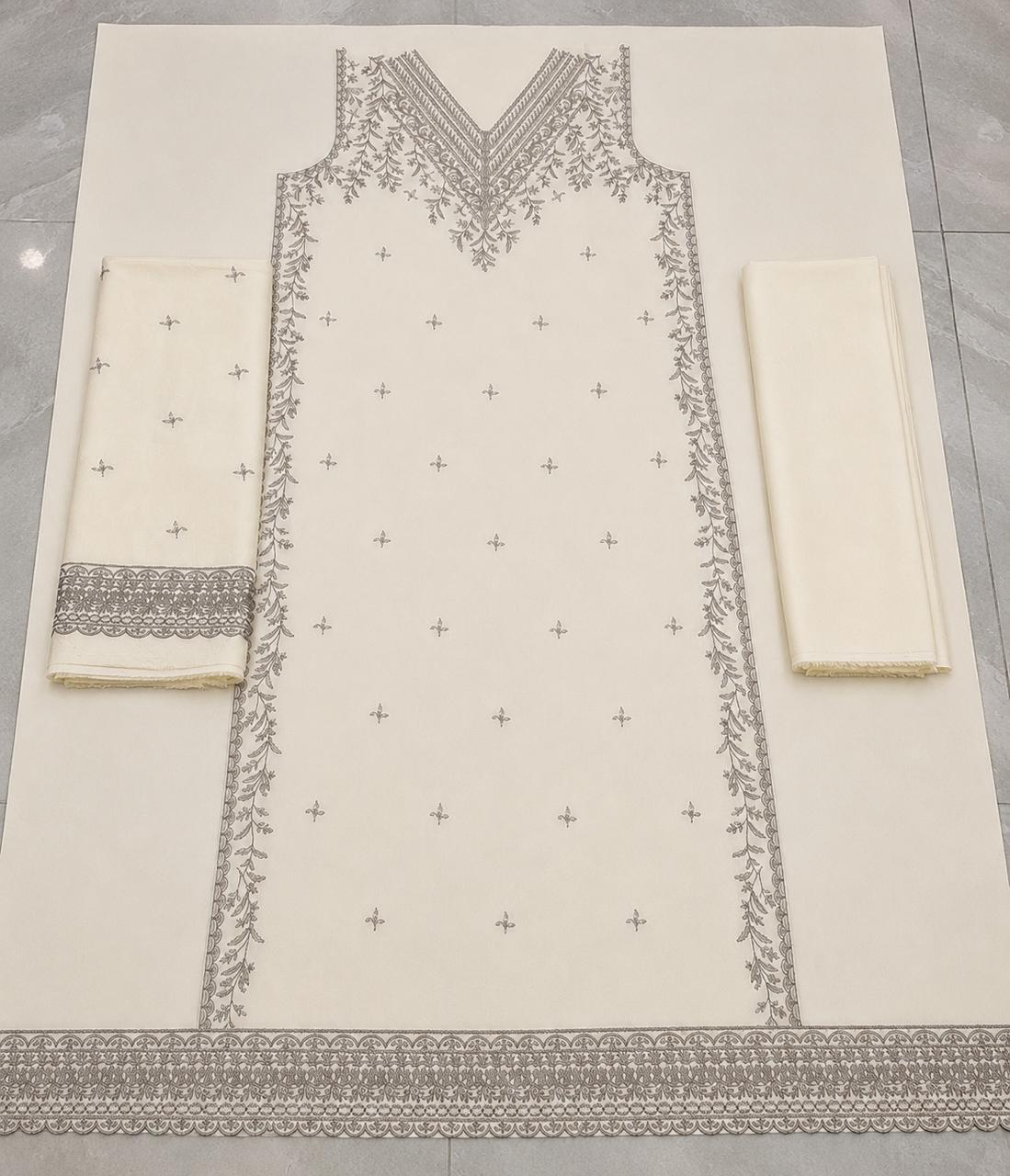 Full Length Embroidered Kaftan for Women