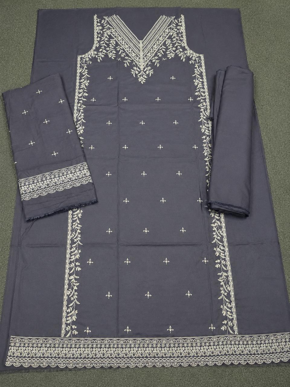 Full Length Embroidered Kaftan for Women