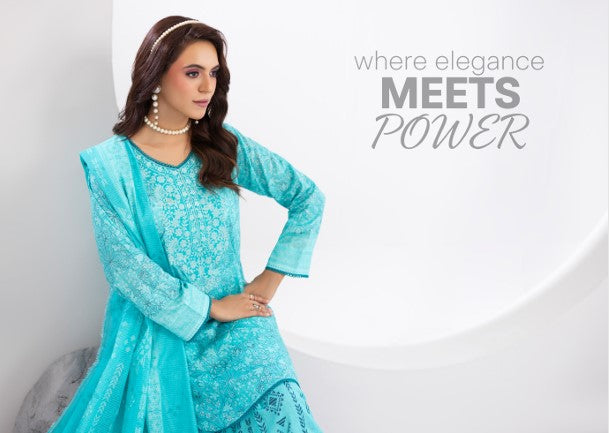 Luxury Embroidered Lawn